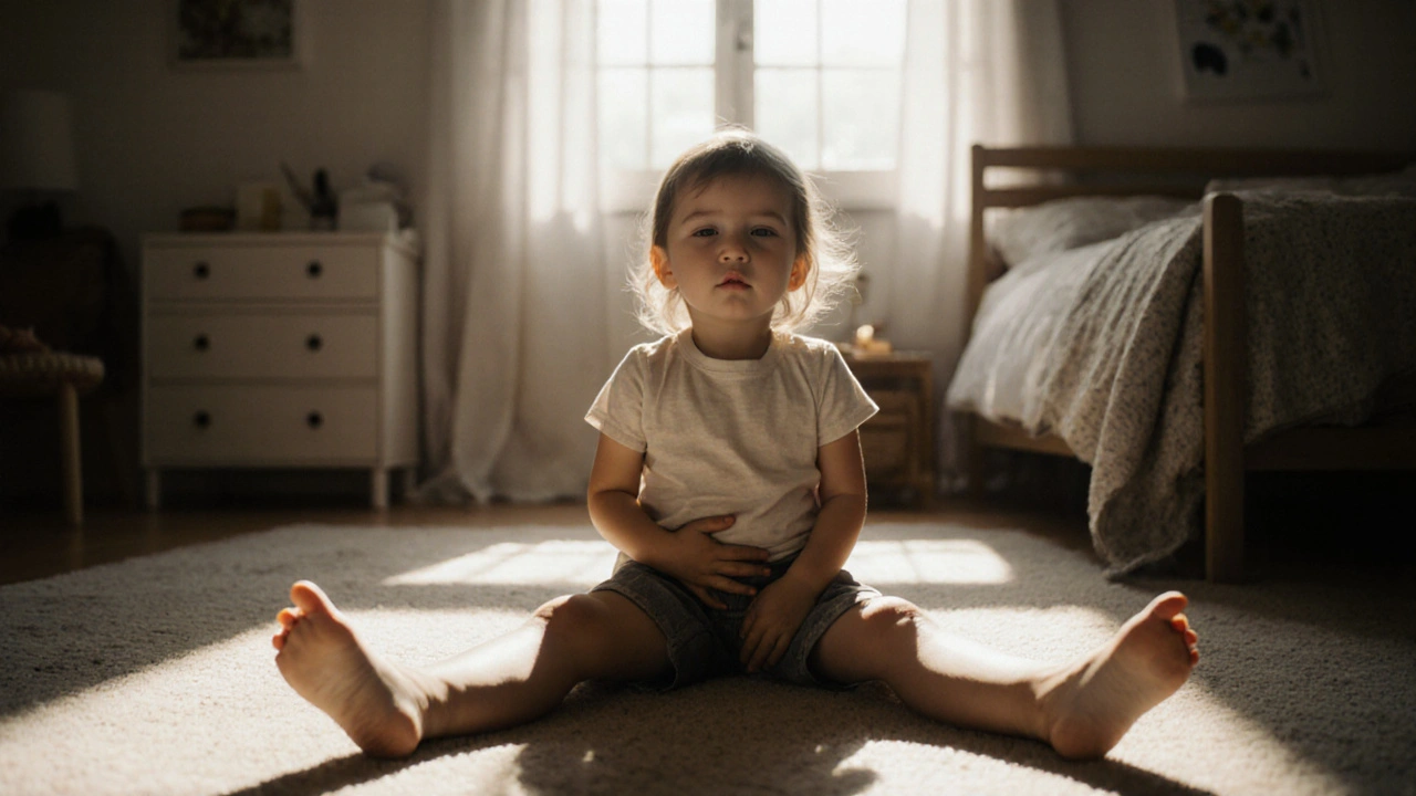 Jak poznat zpevněné pánevní dno u dítěte: příznaky a jak to otestovat