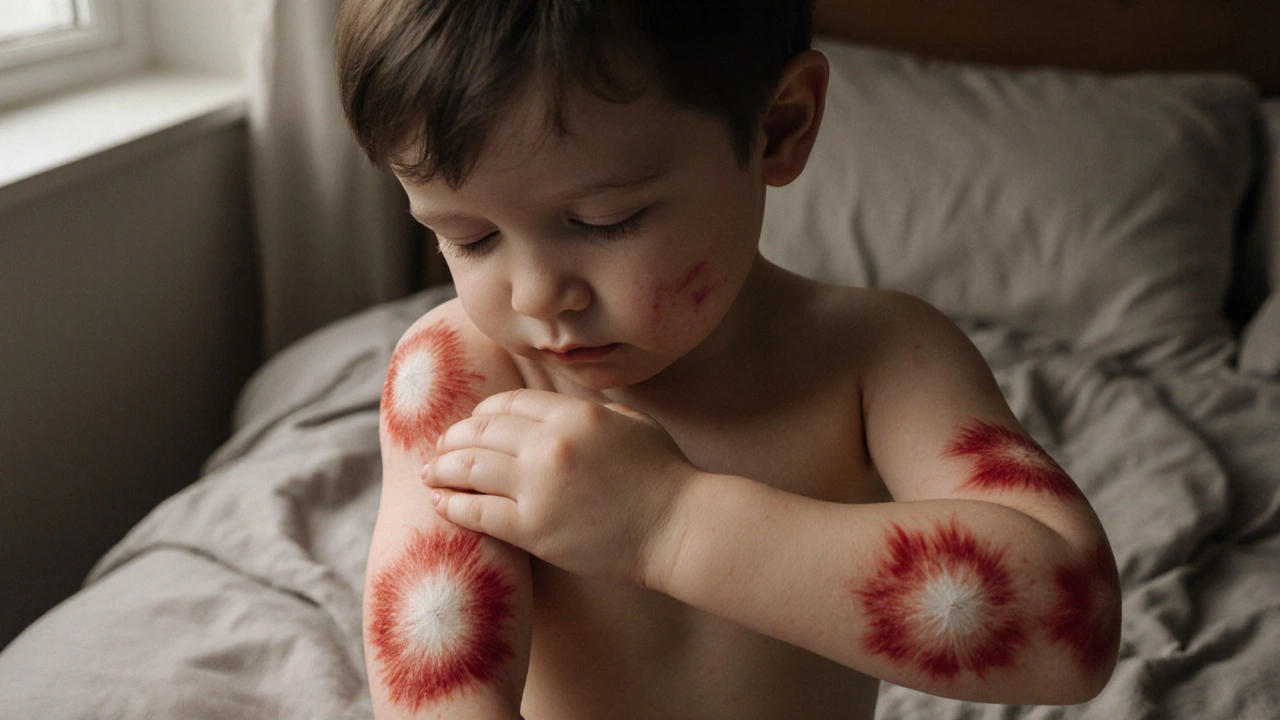 Jak vypadá kopřivka u dětí - příznaky, příčiny a co dělat