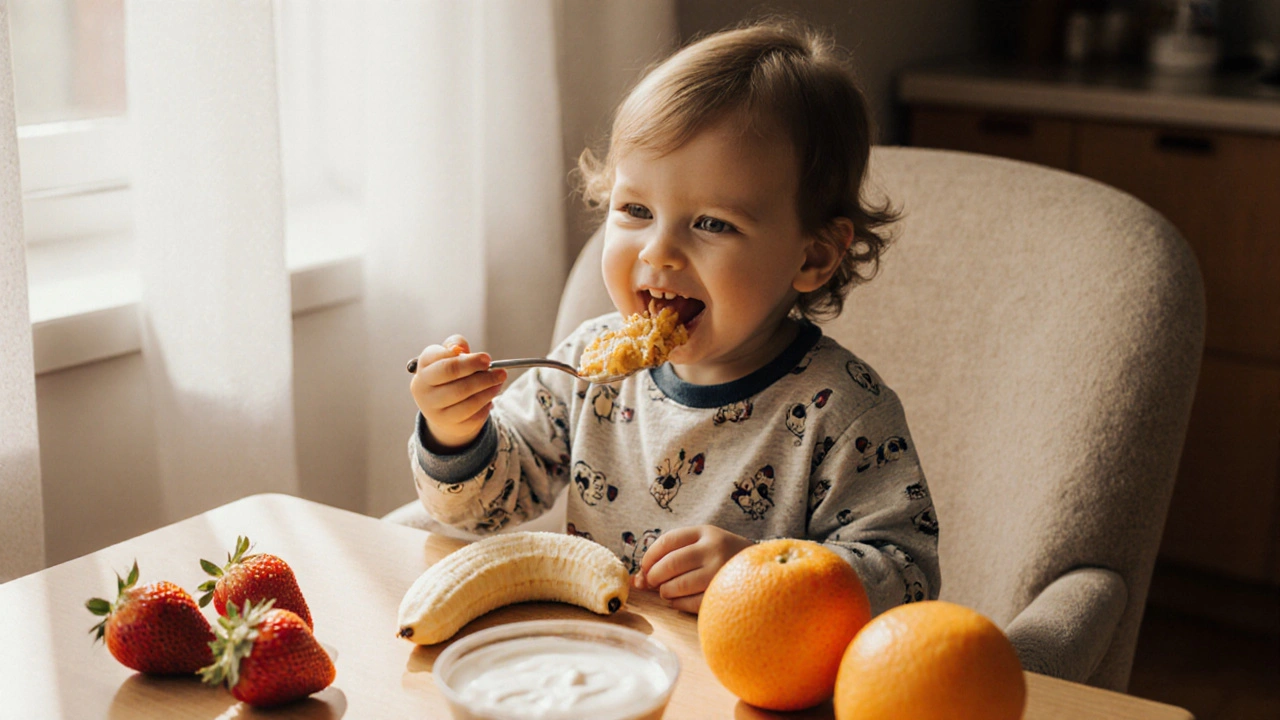 Jaké ovoce pomáhá při nachlazení u dětí?