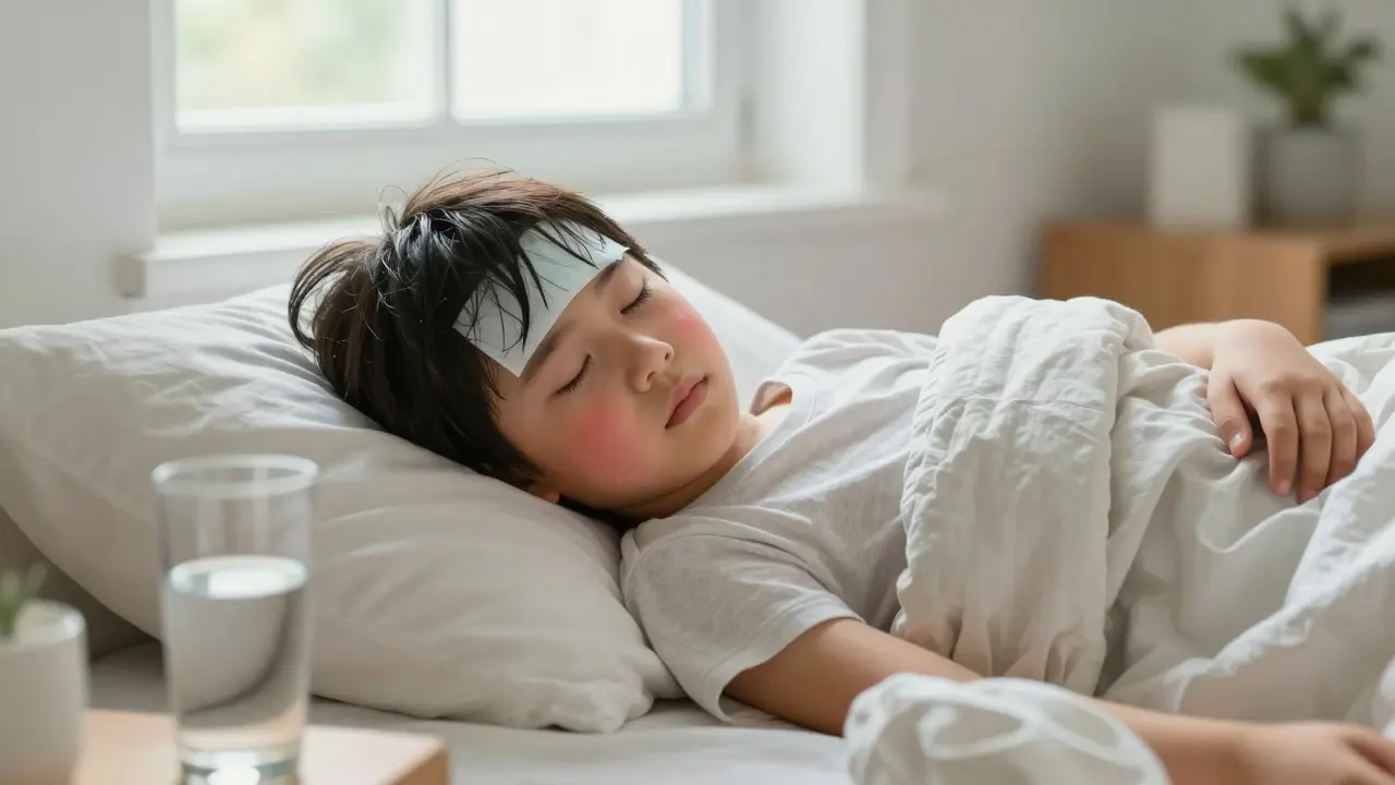 Jak se vypotit při chřipce u dětí - bezpečné postupy pro rodiče