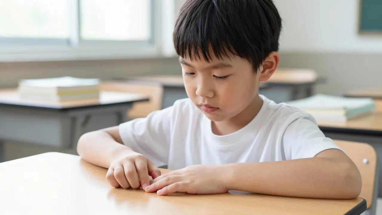 Jak vypadá stresová vyrážka u dětí a co s ní dělat