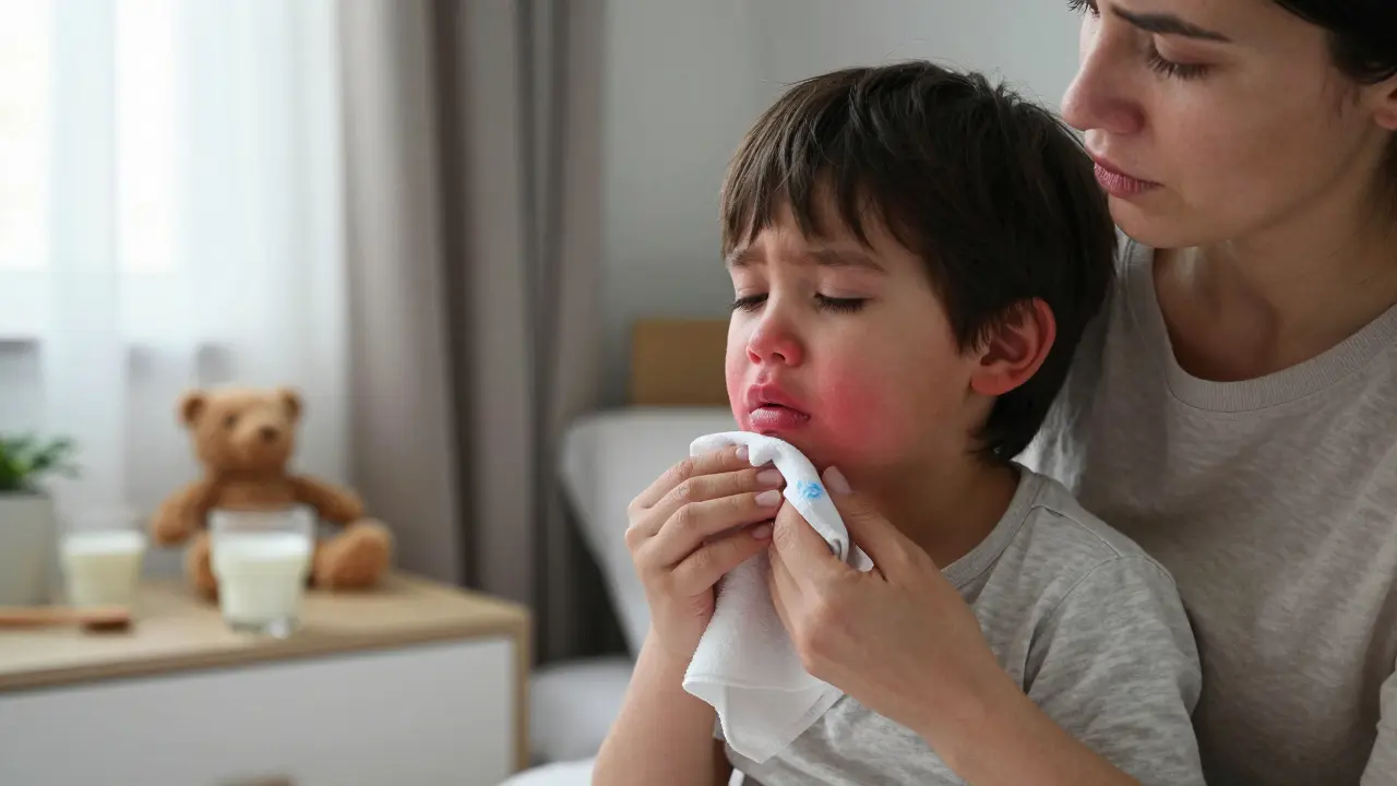 Jak zastavit svědění u syndromu ruka-noha-ústa u dětí