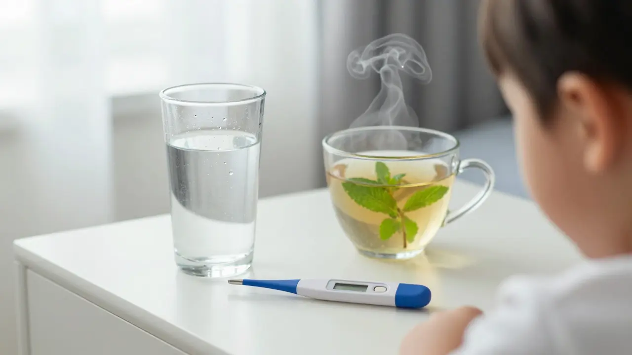 Co jíst a pít při horečce: Praktický průvodce stravou pro děti