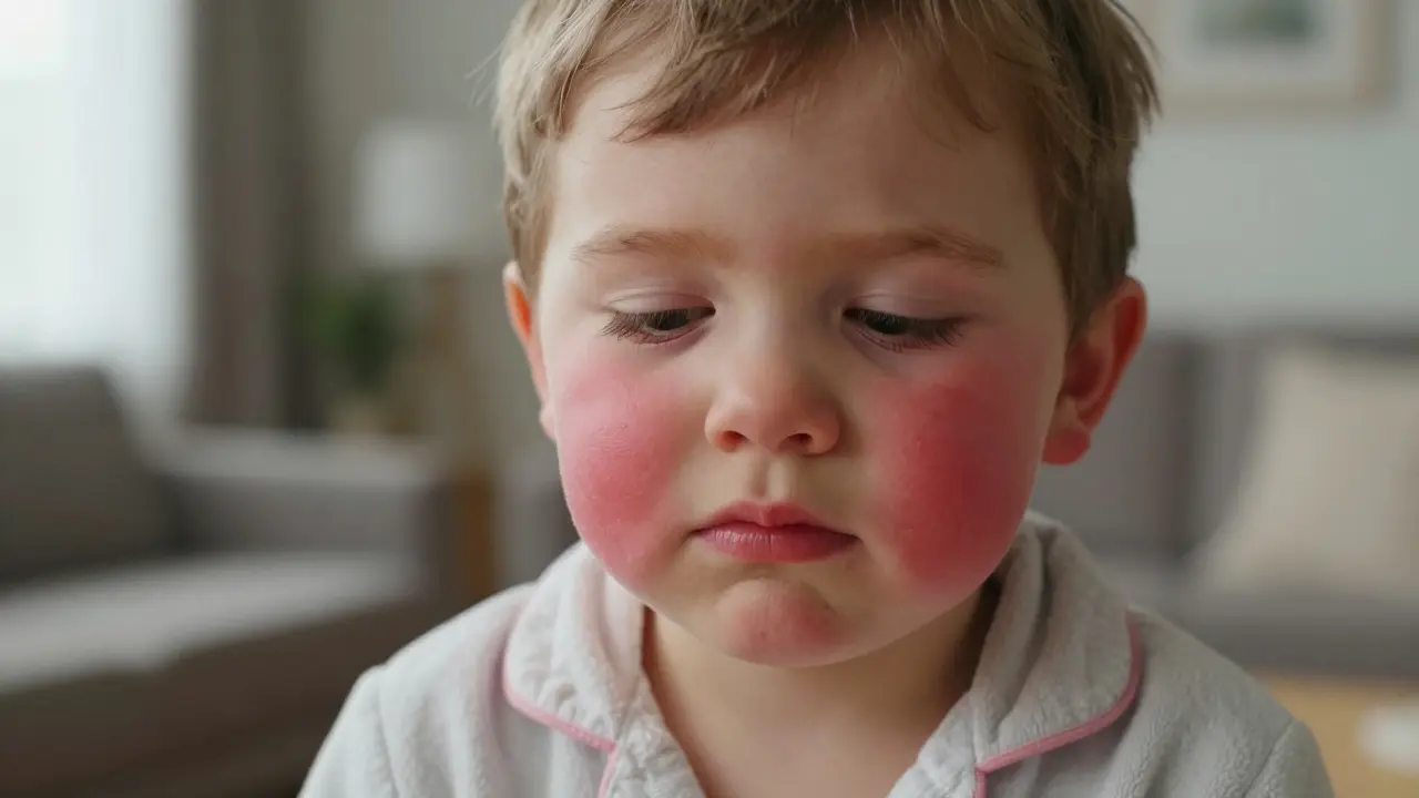 Jak poznat záškrt: Příznaky, průběh a péče u infekčního erytému