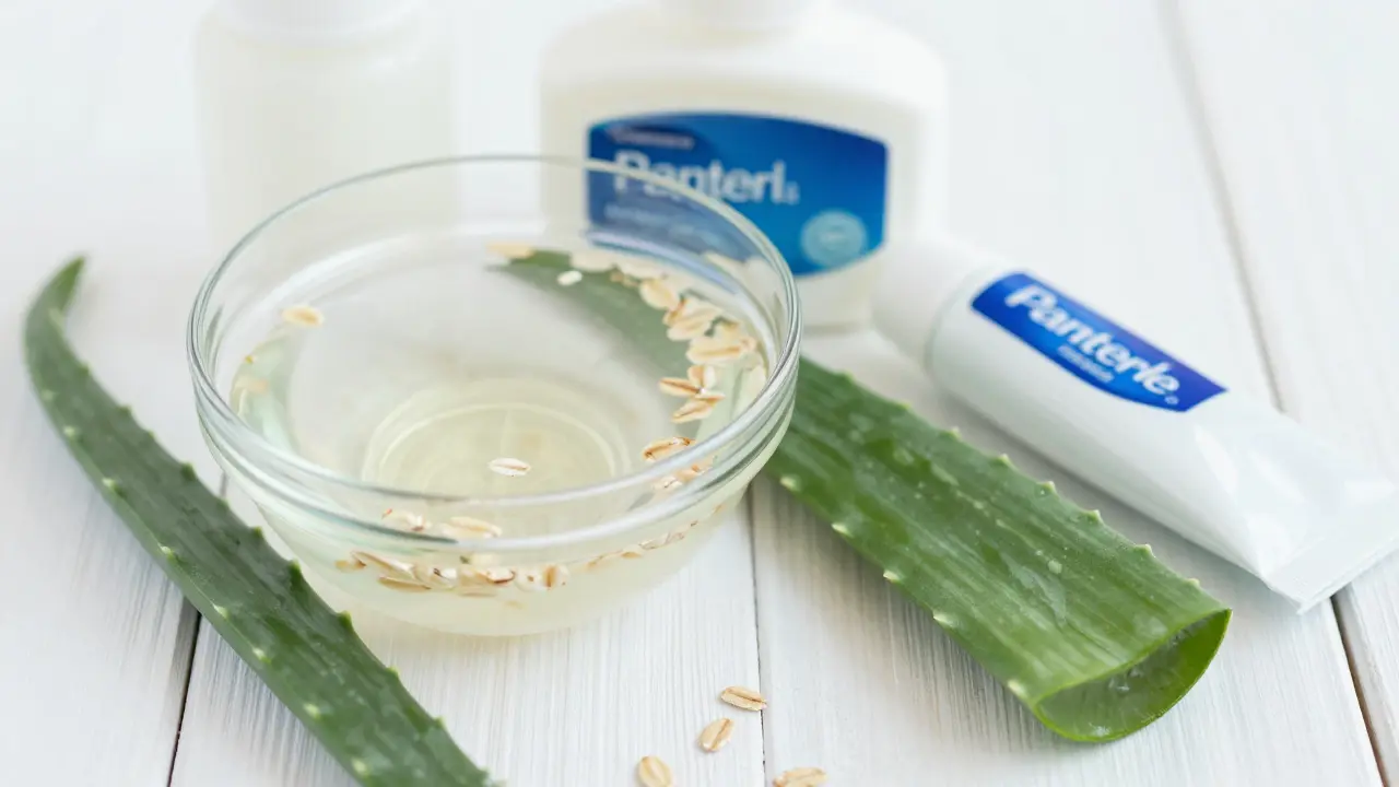 Kallaminový lotion, oves a aloe vera jako přírodní pomoc při svědění