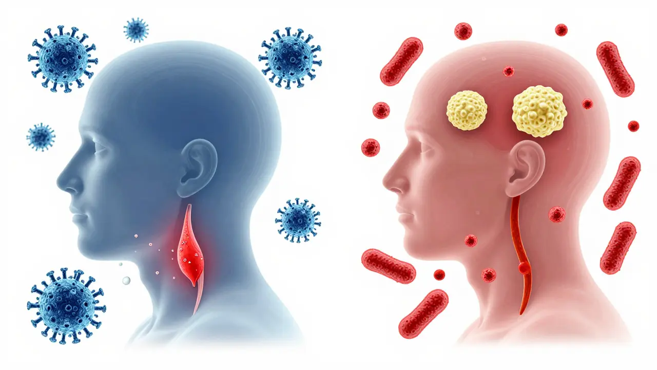 Jak dlouho trvá angína bez antibiotik? Rozdíl mezi virovou a bakteriální infekcí